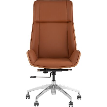 Кресло руководителя TopChairs Crown SN коричневый 