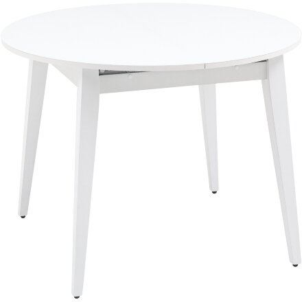 Стол обеденный Stool Group Берлин раскладной 100-130 белый матовый 