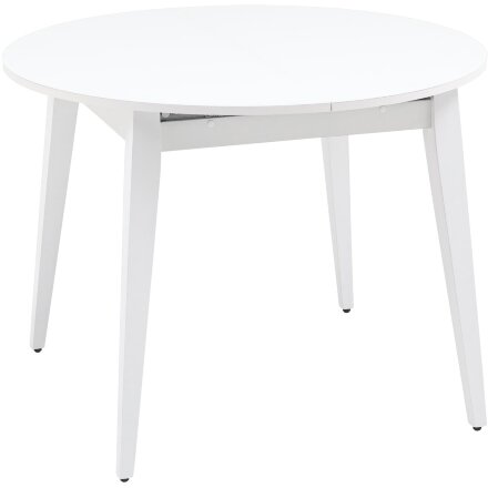 Стол обеденный Stool Group Берлин раскладной 100-130 белый матовый 