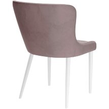 Стул DikLine 304 B5 LATTE, ножки белые