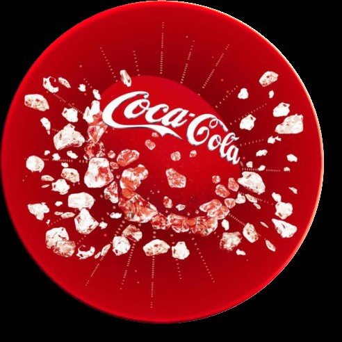 Прямоугольная столешница Werzalit (70х120 см) Cola печать Красный Прямоугольная столешница Werzalit (70х120 см) Cola печать Красный