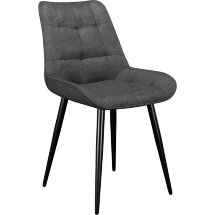 Стул DikLine 206М PRADO5 GREY, ножки черные
