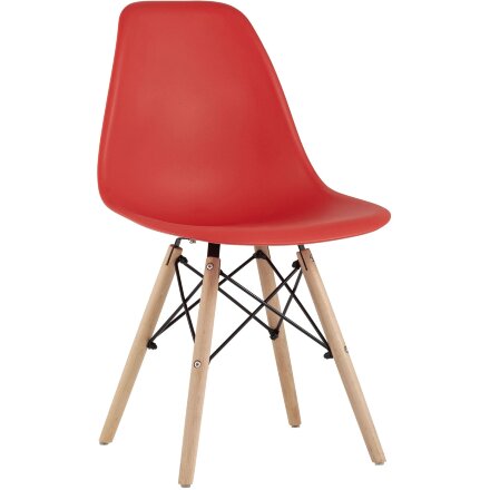 Стул Eames Style DSW красный x4 