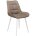 Стул DikLine 206М PRADO6 CAPPUCCINO, ножки белые 