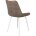 Стул DikLine 206М PRADO6 CAPPUCCINO, ножки белые 