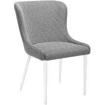 Стул DikLine 304 B22 GREY /ножки белые