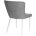 Стул DikLine 304 B22 GREY /ножки белые 