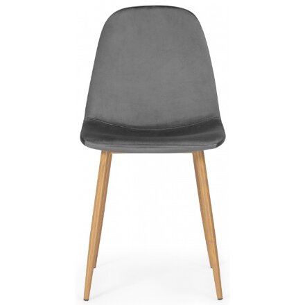 Обеденная группа Дилай 80 white / dark gray 