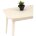 Стол обеденный Stool Group Берлин раскладной 120-160*80 кремовый матовый 