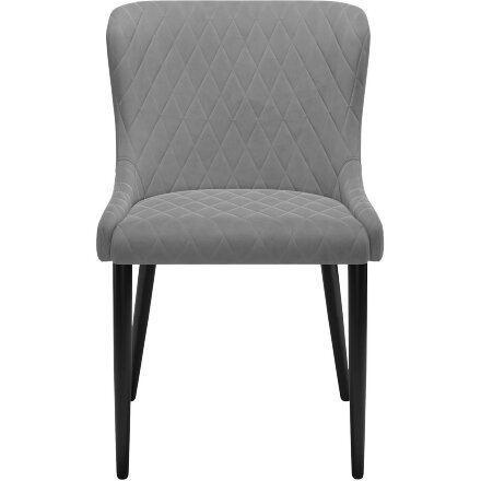 Стул DikLine 304 B22 GREY /ножки черные 