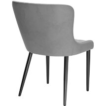 Стул DikLine 304 B22 GREY /ножки черные