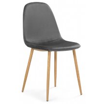 Обеденная группа Дилай 90 white / dark gray