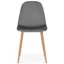 Обеденная группа Дилай 90 white / dark gray