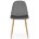 Обеденная группа Дилай 90 white / dark gray 