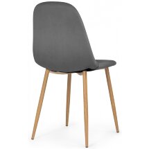 Обеденная группа Дилай 90 white / dark gray