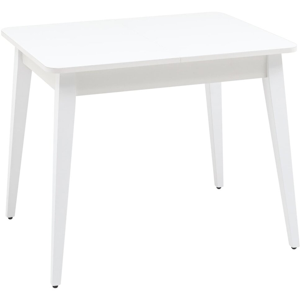 Стол обеденный Stool Group Берлин раскладной 90-120*70 белый матовый Стол обеденный Stool Group Берлин раскладной 90-120*70 белый матовый