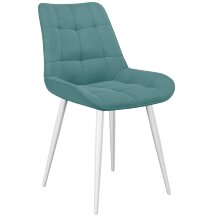 Стул DikLine 206М B15 MINT, ножки белые