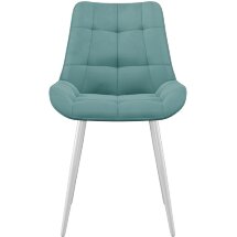 Стул DikLine 206М B15 MINT, ножки белые