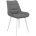 Стул DikLine 206М B22 GREY, ножки белые 