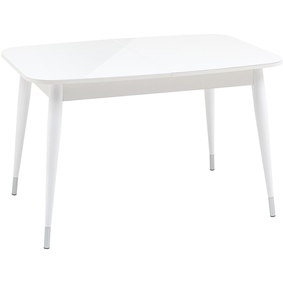 Стол обеденный Stool Group Сидней раскладной 120-160*80 белый глянцевый Стол обеденный Stool Group Сидней раскладной 120-160*80 белый глянцевый