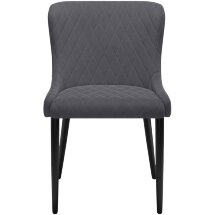 Стул DikLine 304 B28 ANTRACITE, ножки черные