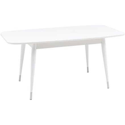Стол обеденный Stool Group Сидней раскладной 120-160*80 белый матовый 