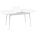 Стол обеденный Stool Group Сидней раскладной 120-160*80 белый матовый 