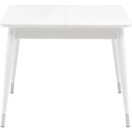 Стол обеденный Stool Group Сидней раскладной 90-120*70 белый глянцевый 
