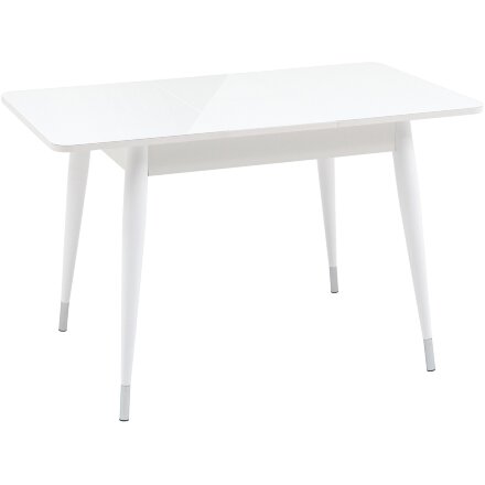 Стол обеденный Stool Group Сидней раскладной 90-120*70 белый глянцевый 