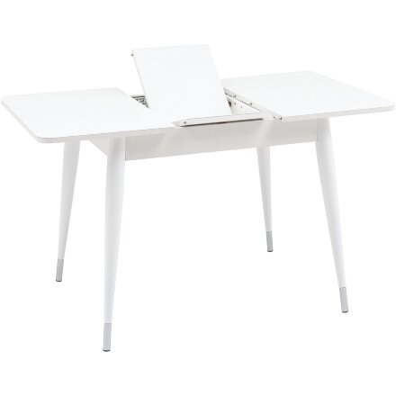 Стол обеденный Stool Group Сидней раскладной 90-120*70 белый глянцевый 