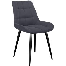 Стул DikLine 206М B28 ANTRACITE, ножки черные