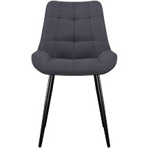 Стул DikLine 206М B28 ANTRACITE, ножки черные