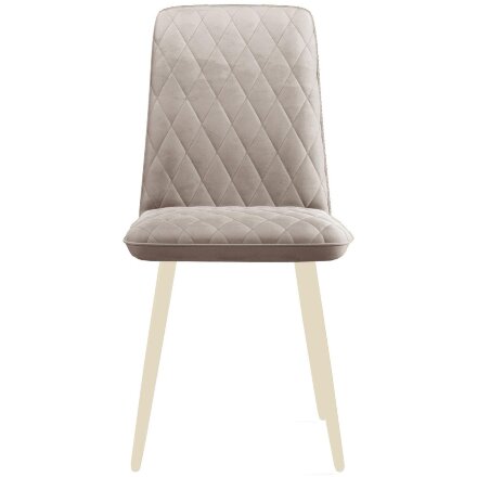Стул DikLine 205 B03 BEIGE/ ножки крем 