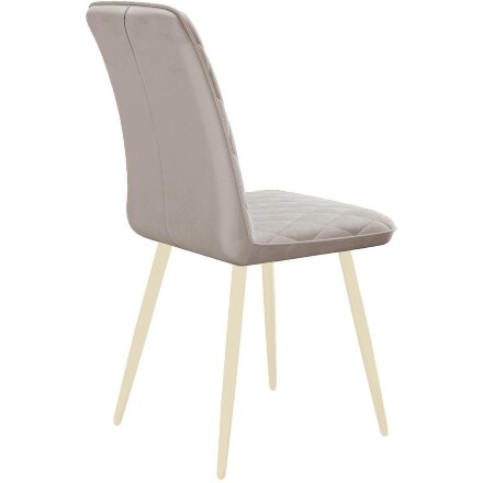 Стул DikLine 205 B03 BEIGE/ ножки крем 