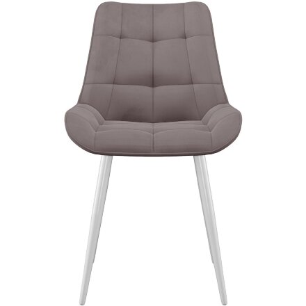 Стул DikLine 206М B5 LATTE, ножки белые 