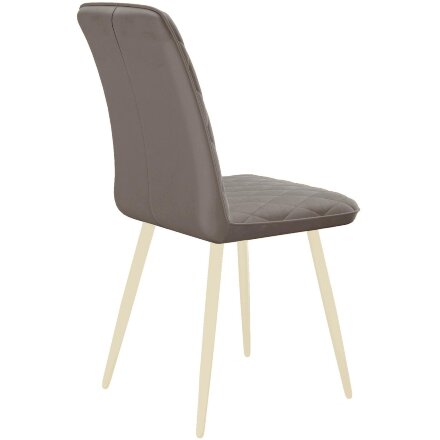 Стул DikLine 205 B5 LATTE/ ножки крем 