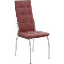 Стул DikLine ГАЛС-М каркас хром/ В36 PINK