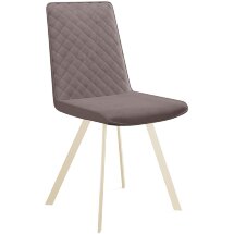 Стул DikLine 202 B5 LATTE/ ножки крем