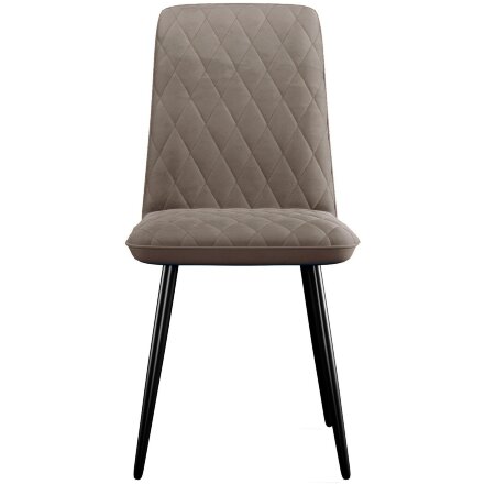 Стул DikLine 205 B5 LATTE /ножки черные 