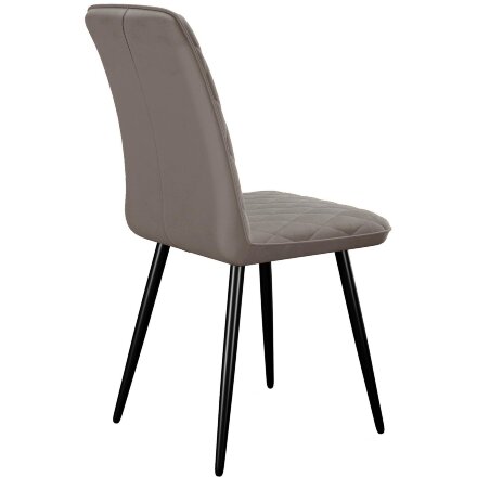 Стул DikLine 205 B5 LATTE /ножки черные 