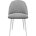 Стул DikLine 302 B22 GREY /ножки белые 