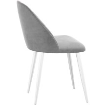 Стул DikLine 302 B22 GREY /ножки белые