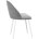 Стул DikLine 302 B22 GREY /ножки белые 