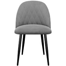 Стул DikLine 302 B22 GREY /ножки черные