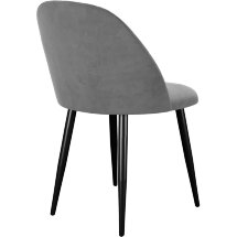 Стул DikLine 302 B22 GREY /ножки черные