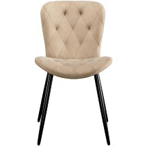 Стул DikLine 303 B03 BEIGE, ножки черные