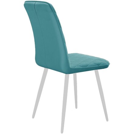 Стул DikLine 205 B15 MINT /ножки белые 