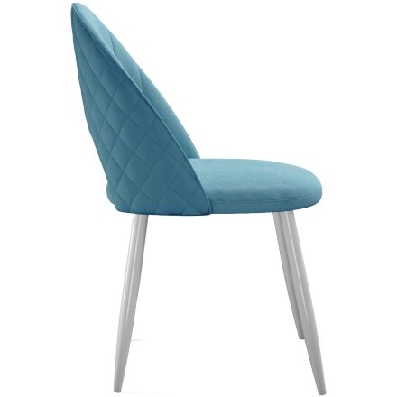 Стул DikLine 217 B15 MINT, ножки белые 