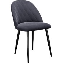 Стул DikLine 302 B28 ANTRACITE, ножки черные