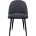 Стул DikLine 302 B28 ANTRACITE, ножки черные 